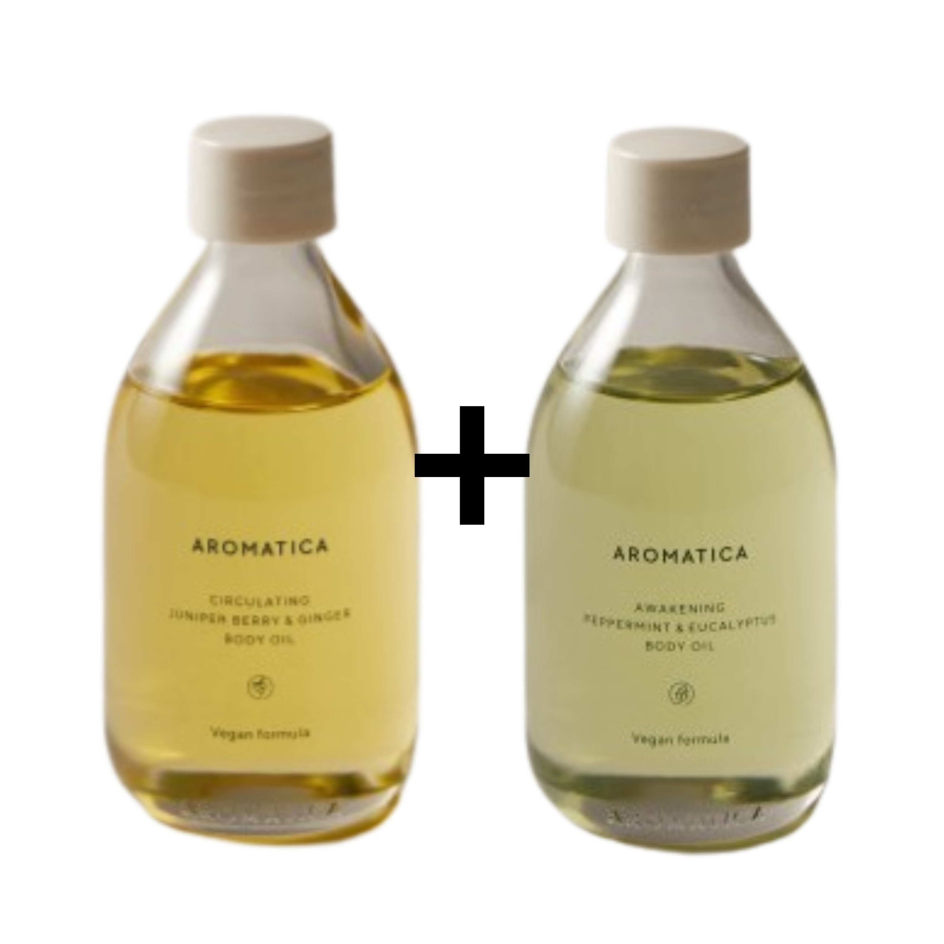 [1+1]オーガニックボディーオイル 100ml 2種 [アウェイクニング+サーキュレイティング]/韓国コスメ