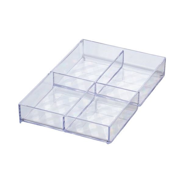 （まとめ） 山田化学 デスクラボトレー 4マスNO.454 1個 [x30セット]