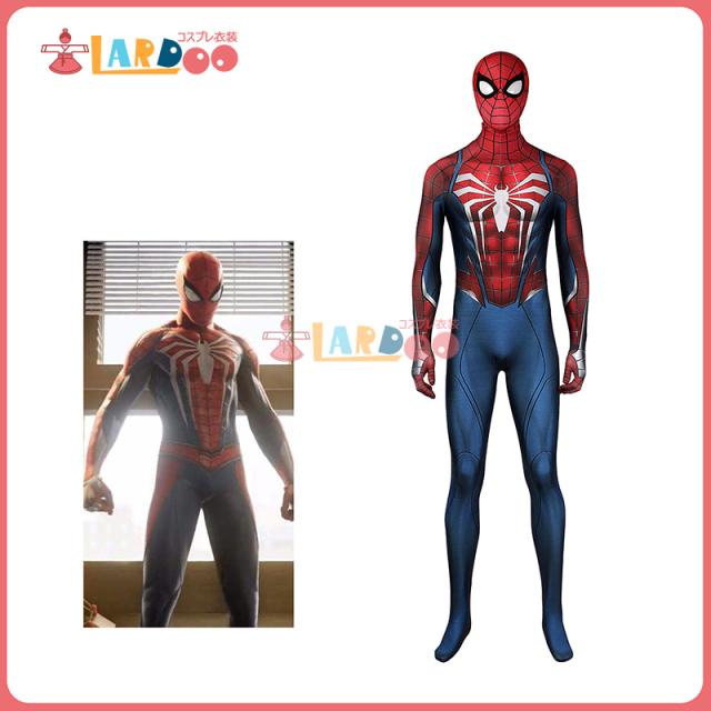 新タイプ追加 激安販売 PS5『スパイダーマン2』 ピーター・パーカー Spider-Man2（スパイダーマン2）全身タイツ コスプレ衣装 コスチューム【J21030BA】