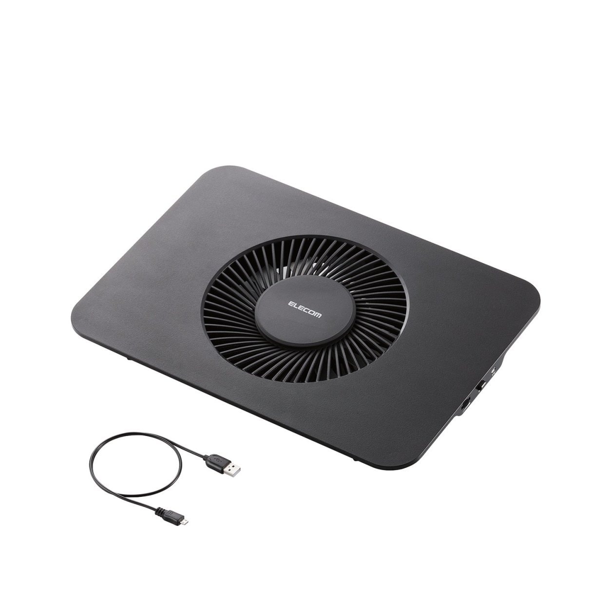 エレコム ノートパソコン冷却台 PS3 PS4 横置き 大型ファン 17インチまで対応 ブラック SX-CL21LBK