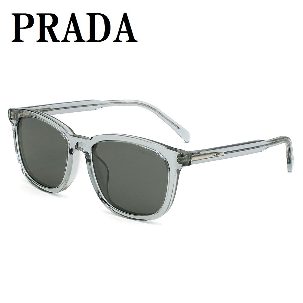 PRA21SF 19T175 55 サングラス アジアンフィット メガネ 眼鏡 UVカット 紫外線カット メンズ レディース ダークグレー フラッシュシルバー アズール