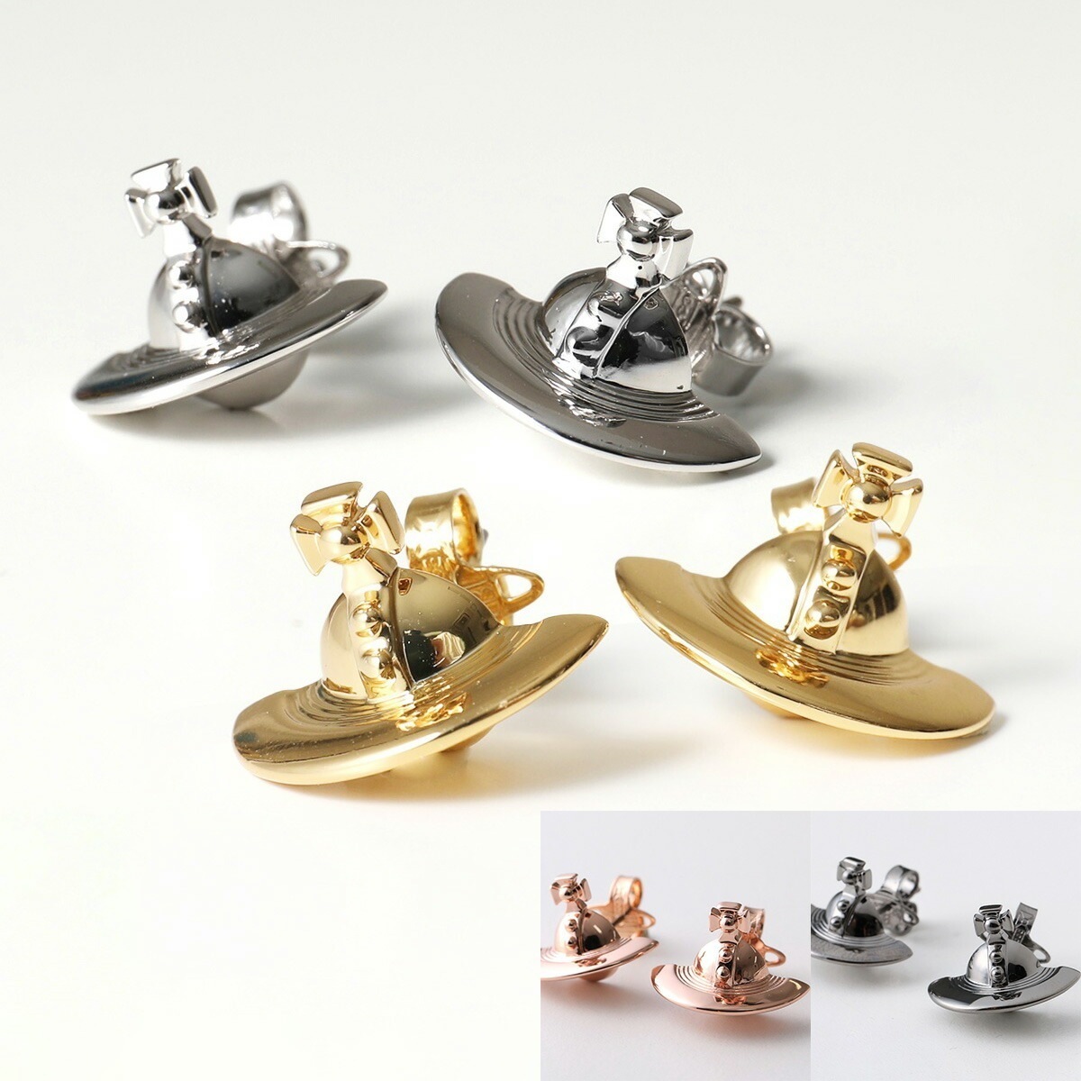 VivienneWestwood ヴィヴィアンウエストウッド ピアス SOLID ORB EARRINGS 62010038 レディース オーブ カラー4色