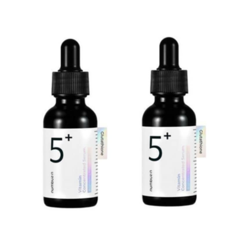 5番 白玉グルタチオンＣ美容液 30ml (1+1)/マスクパック贈呈