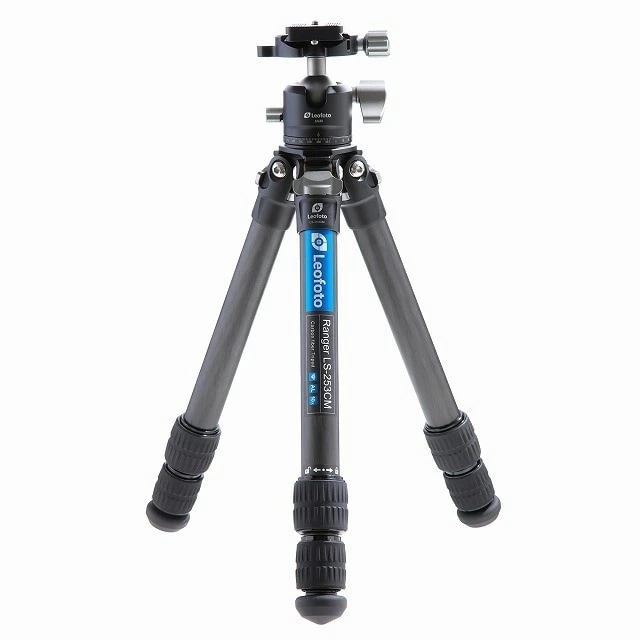 Leofoto(レオフォト) LS-253CM+LH-30 カーボン三脚＋自由雲台セット［レンジャー(コンパクト)シリーズ最大脚径25mm3段3/8,1/4インチ対応ボール径30mmノブタイ 28,875円