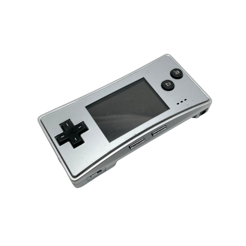 【中古 動作確認済】 ゲームボーイミクロ (シルバー)