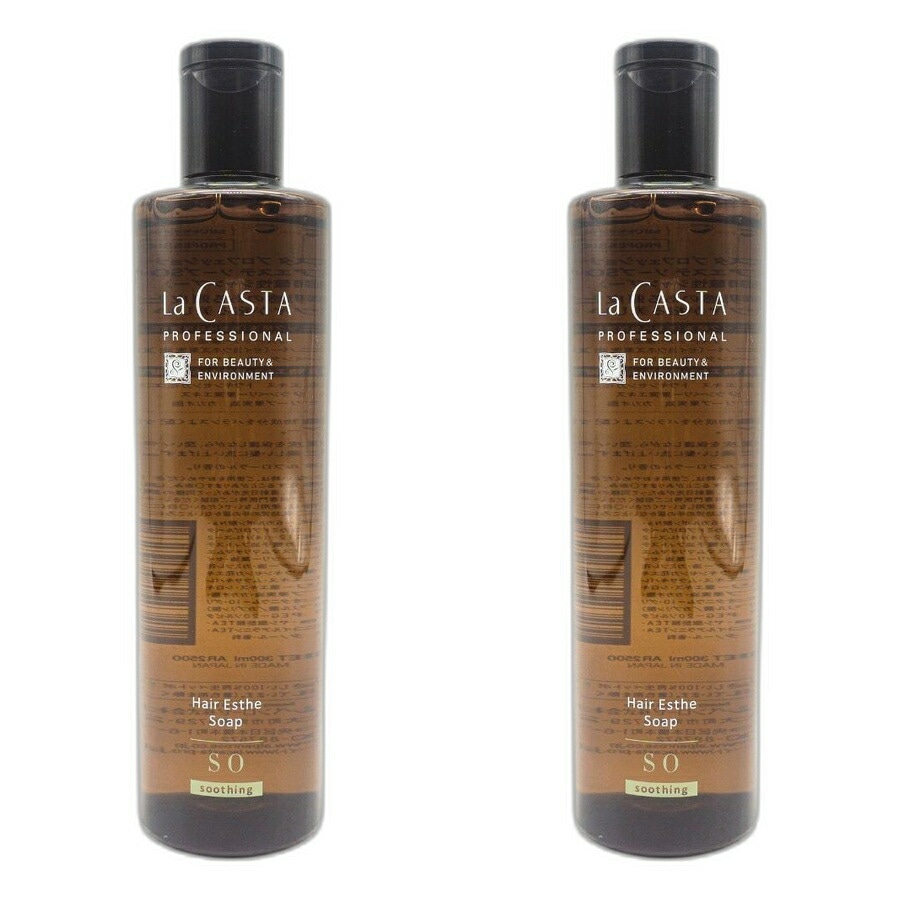 【2本セット】ラ・カスタ プロフェッショナル ヘアエステ ソープSO 300ml【La CASTA】