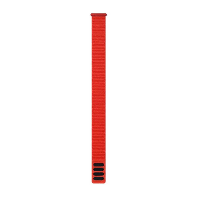 GARMIN　UltraFit 2 Nylon Strap 22mm Flame Red (ガーミン)　010-13306-12