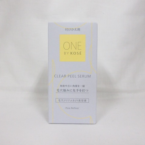 新品 コーセー ONE BY KOSE クリアピール セラム ふきとり美容液 付けかえ用 120mL ( 0226-y3 )
