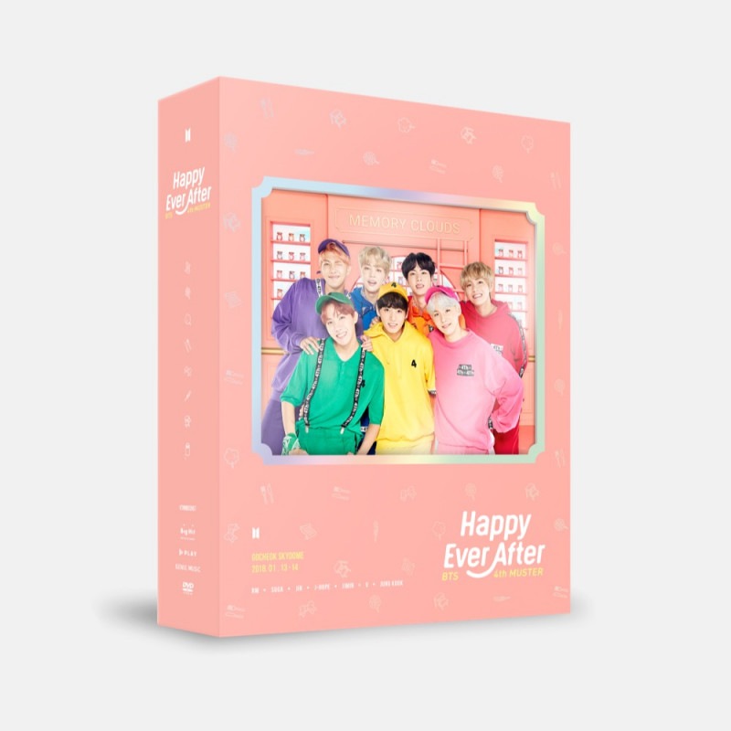 [未開封新品]防弾少年団BTS 4th MUSTER Happy Ever After DVD