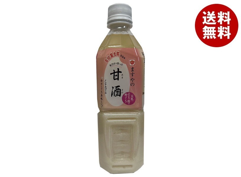 ますやみそ 甘酒 500mlPET×12本入×(2ケース)