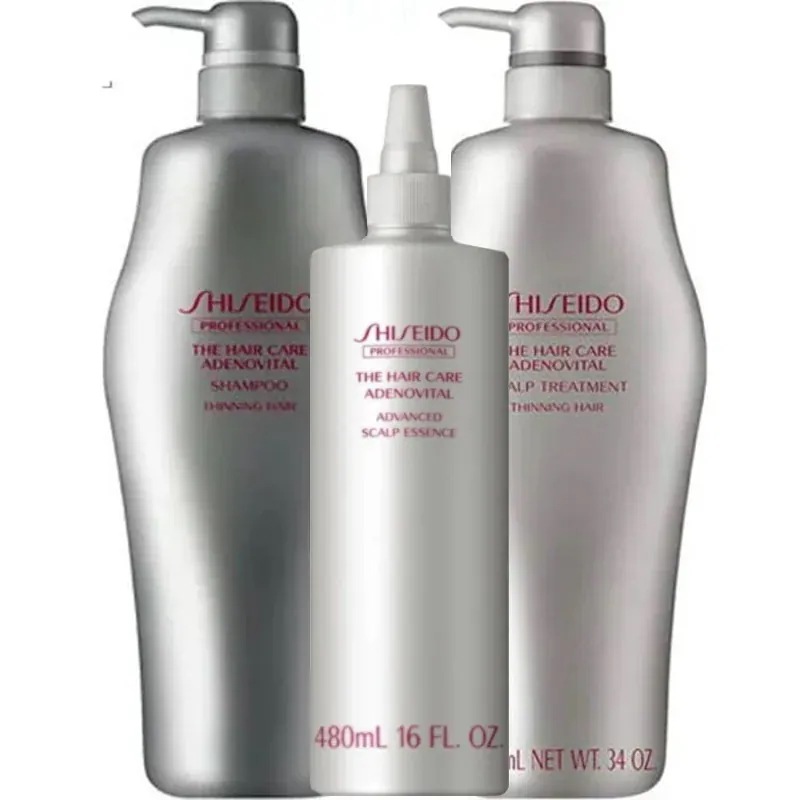 資生堂 ザ ヘアケア アデノバイタル シャンプー 1000mL スカルプトリートメントa 1000g アドバンスト スカルプエッセンス 480ml セット 3点セット 育毛 促進 抜け毛ケア 頭皮ケア