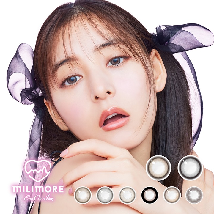 【4箱セット】カラコン エバーカラー ワンデー 1箱10枚入 度あり 14.2 新木優子 Ever Color 1day UV　新色追加