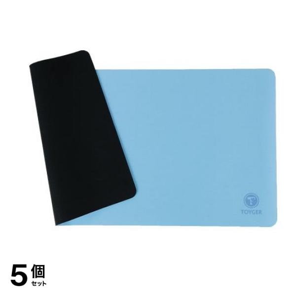 TOYGERプレーンプレイマット ライトブルー 30cm× 60cm 5個セット