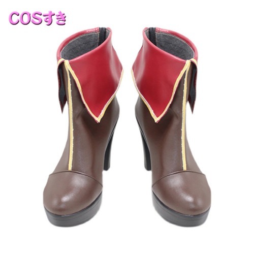 【短納期】hololive ホロライブ 宝鐘マリン コスプレブーツ 靴 ハロウイン パーティー 仮装