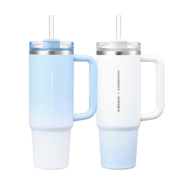 【正規品】 SS スタンレー ケンチャー タンブラー 887ml ブルー ホワイト 韓国