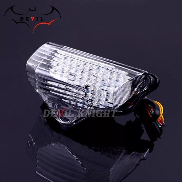 ヤマハfz600 fz6 fazer 2004 2005 2006 2007 2008用LED モーターサイクルテールライト ブレーキマウント ステアリ