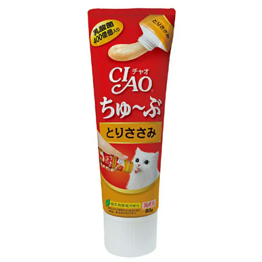 いなば　ＣＩＡＯ　チャオ　ちゅーぶ　とりささみ　８０ｇX４８　ＣＲＣ35―04―20―20―10