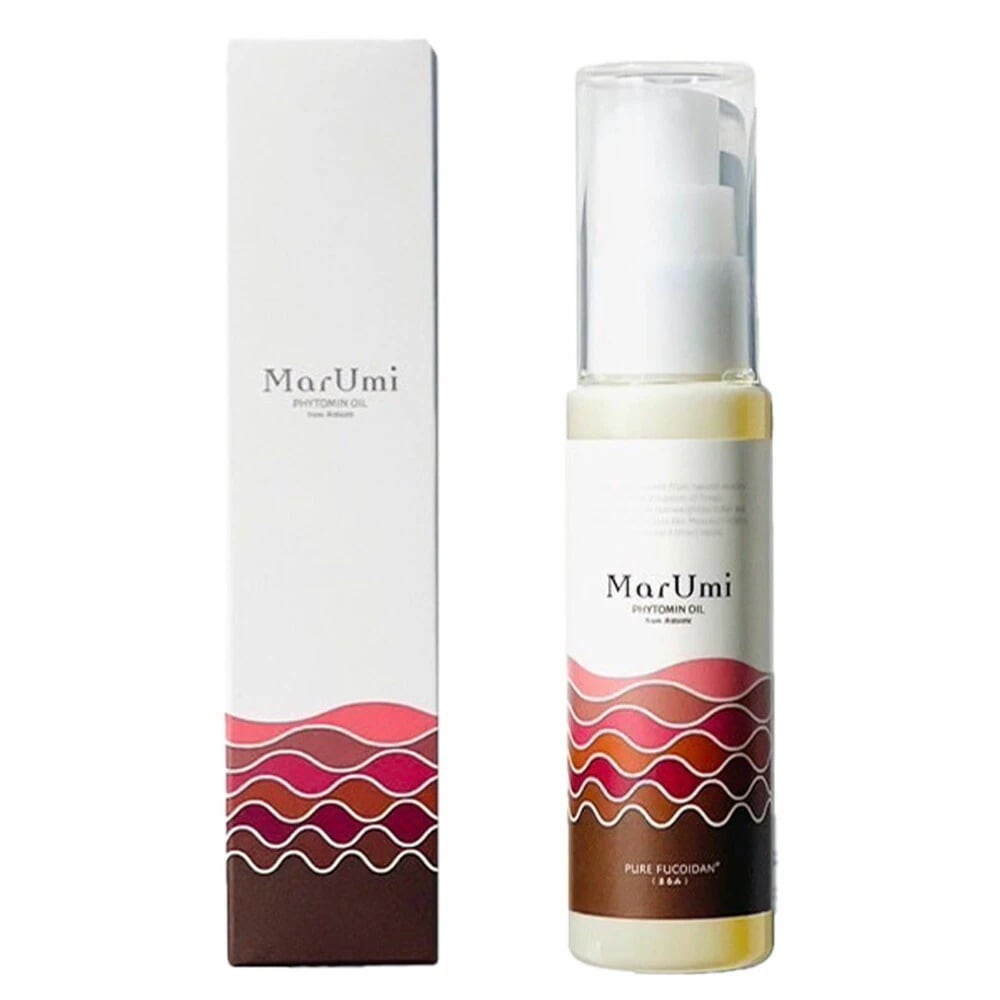 [国内正規品]マルミ フィトミンオイル from 永more（美容オイル） 50ml MarUmi 天然由来 比率 100％ 丸ごと 海もずく 低分子 フコイダン アミノ酸 ミネラル ペプチド トンガ