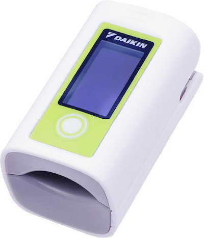 他サイト： 【医療機器認証取得済品】DAIKIN(ダイキン製)指先クリップ型 パルスオキシメーター　ライトテックDP1 DP1-PRD-003(ライトグリーン）の商品画像