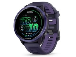 ガーミン Forerunner 570 010-02971-32 Purple 47mm AMOLED搭載 音声操作 Suica対応GPSスマートウォッチ【国内正規流通品】