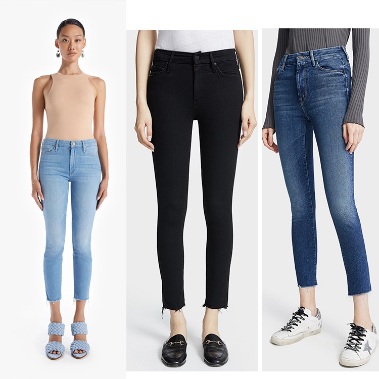 23新作早春欧米母ハイウエストヒップアップ小脚パンツ伸縮性9点タイト痩身インソフトカウ