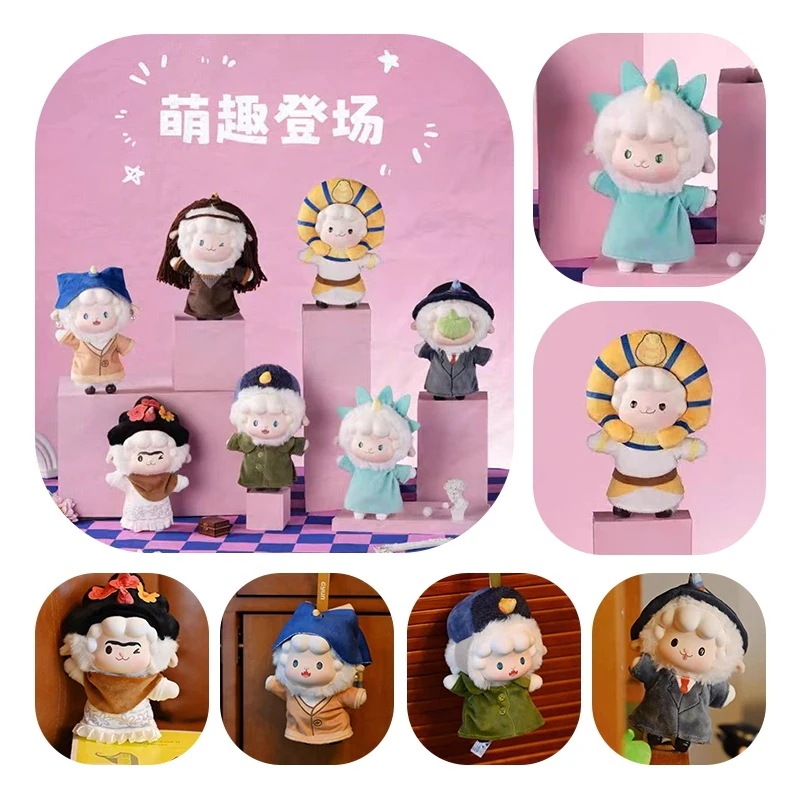 【公式正規品】T O P T O Y 正規品 Juanjuan 羊アートジャーニーシリーズ ビニールぬいぐるみキーホルダー 祝福バッグ デスクトップ装飾 かわいい誕生日プレゼント