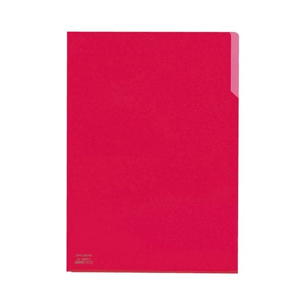 (まとめ) コクヨ クリヤーホルダー10(テン)A4 赤 フ-T750-1 1セット(5枚) (×30セット)