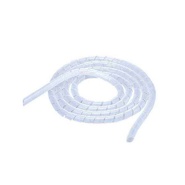(まとめ) エレコム ケーブルスパイラルチューブ内径12mm 長さ2m クリア BST-12CR 1本 (×30セット)