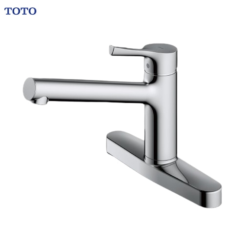 即日出荷 キッチン用水栓 台付シングル混合水栓 TOTO [TKS05310J] GG エコシングル 台付き2穴 一般地寒冷地共用 台所用水栓 シングルレバー混合栓
