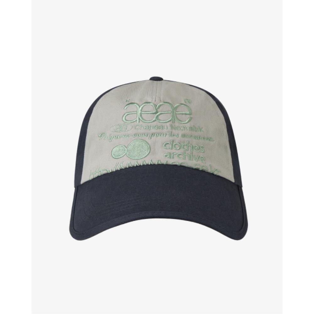 AEAE WEB LOGO 5 PANNEL BALL CAP DARK NAVYASH AE45SUCA004 5,918円