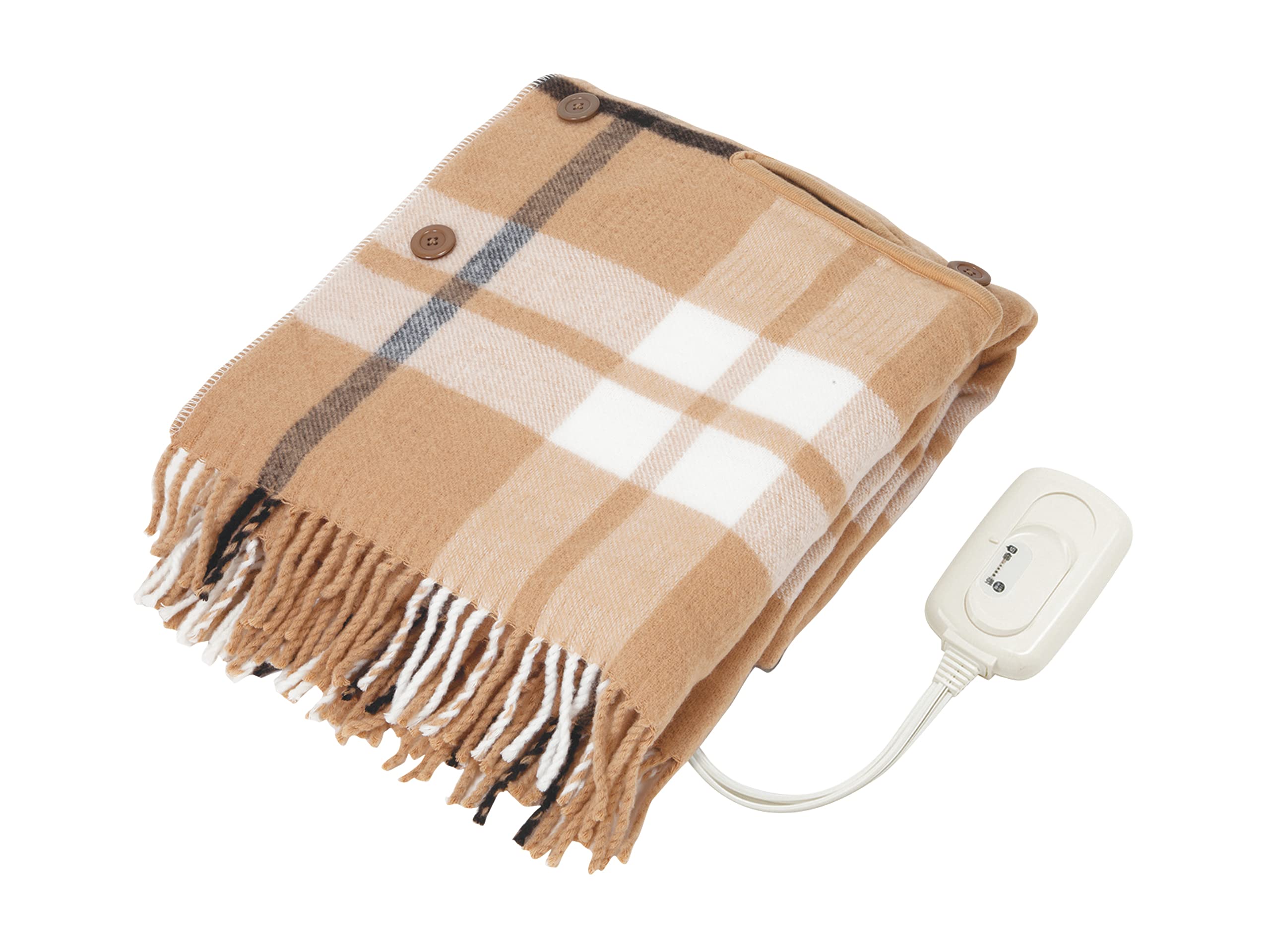 コイズミ 電気肩ひざ掛け 丸洗い可 150×93cm KDH-50217