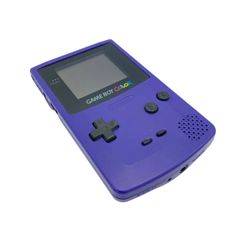 【中古 動作確認済】 ゲームボーイ カラー パープル