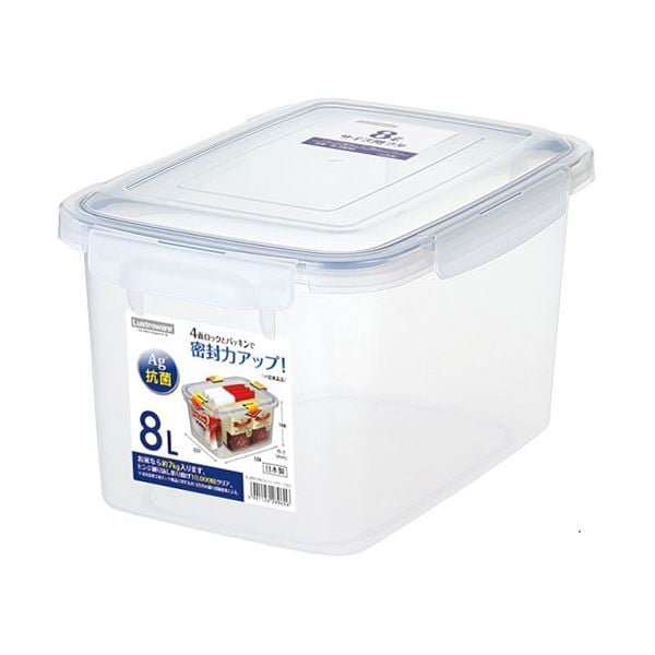 [5セット] 岩崎工業 SLジャンボケース8.0L B-2896-KNX5