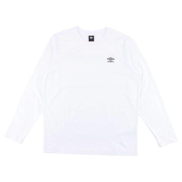 フレッシュスモールロゴ長袖Tシャツ UQ123CRL21 WHT