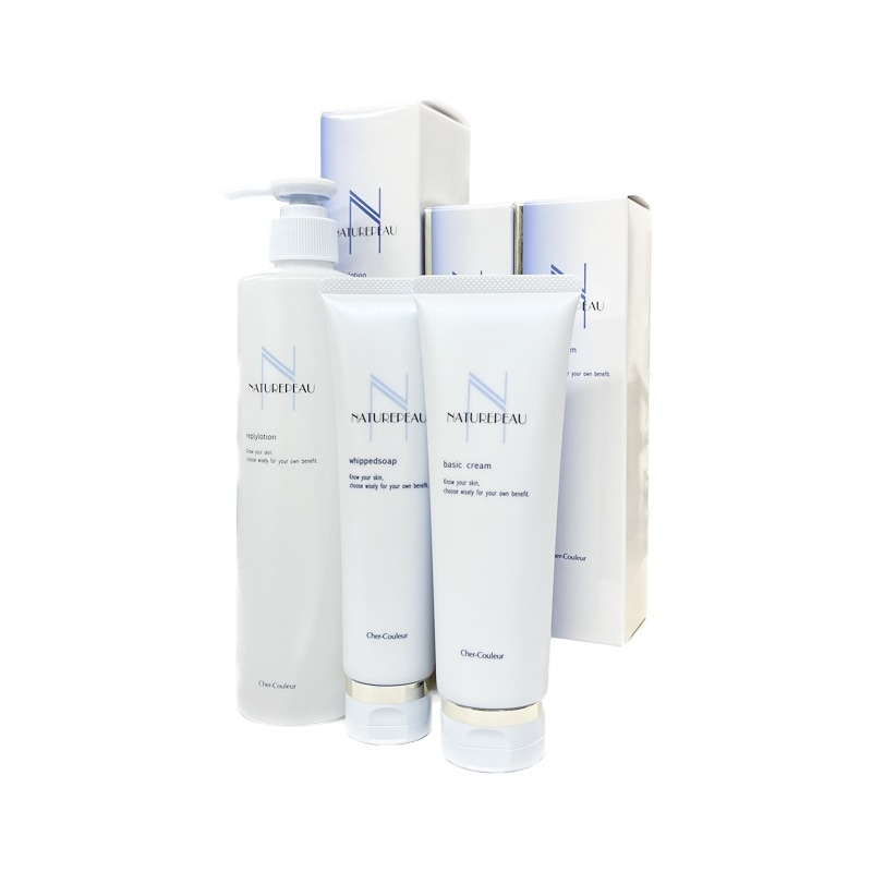 3点セット ナチュレポウ （クレンジング+洗顔+化粧水）セット