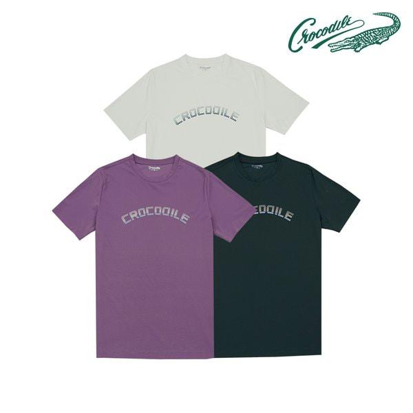 夏用機能性シグネチャーロゴ半袖Tシャツ CDAABTS2412
