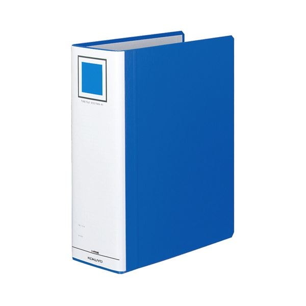 (まとめ) コクヨ チューブファイル(エコツインR) A4タテ 900枚収容 背幅105mm 青 フ-RT690B 1冊 (×10セット)