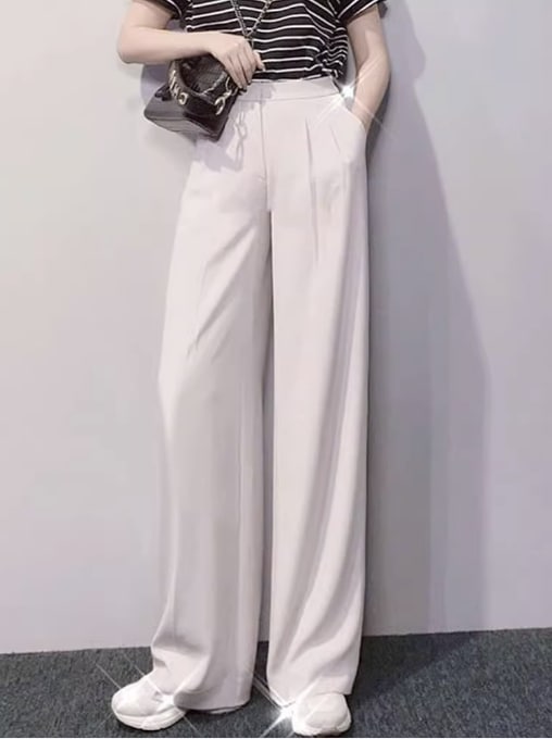 ボトムス パンツ ズボン ストレート ベルトループ ハイウエスト 快適 着心地 かわいい 大人可愛い きれいめ シンプル カジュアル 大人 上品 おしゃれ お洒落 かっこいい レトロ 大人女子