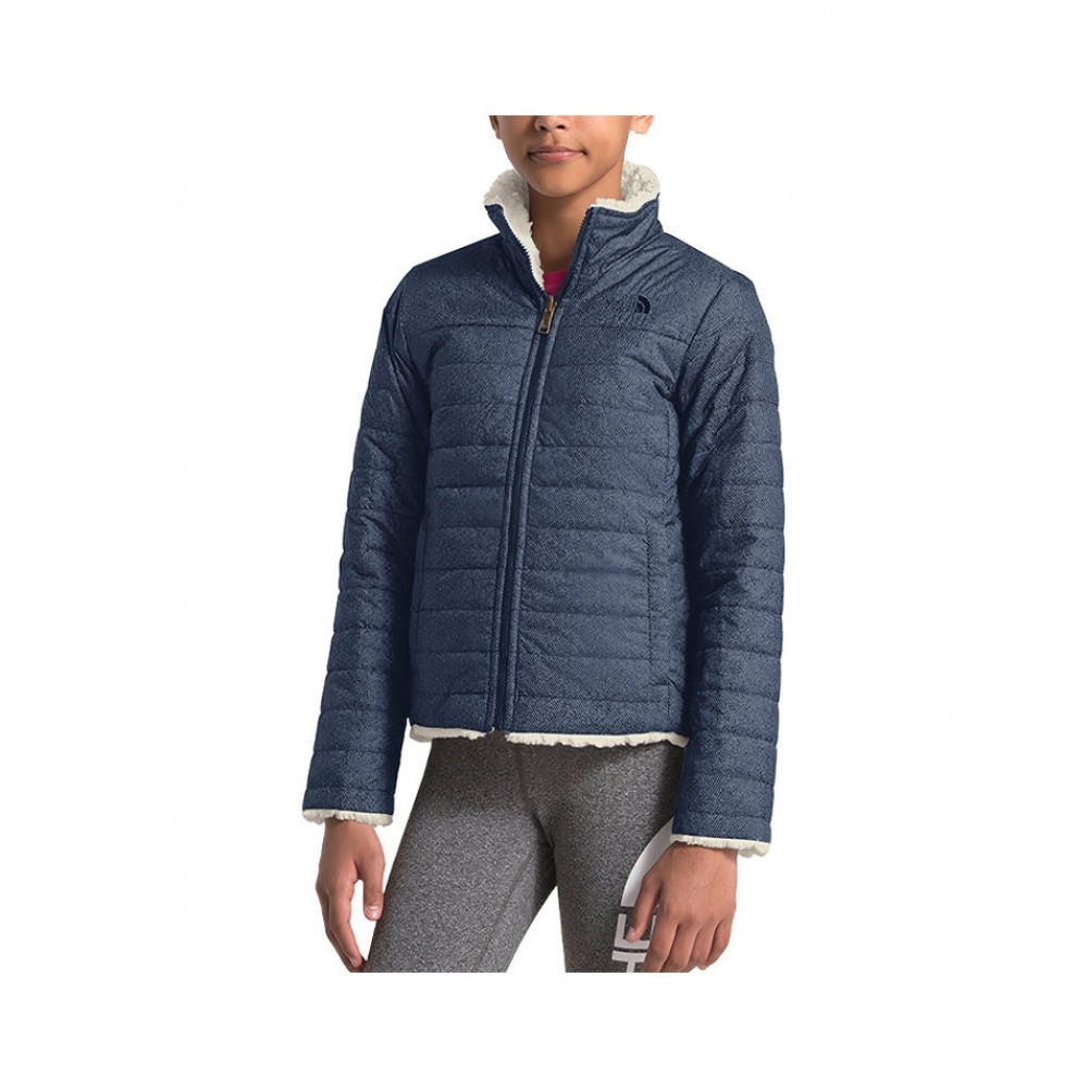 North Face 女の子用両面ジップアップジャケット