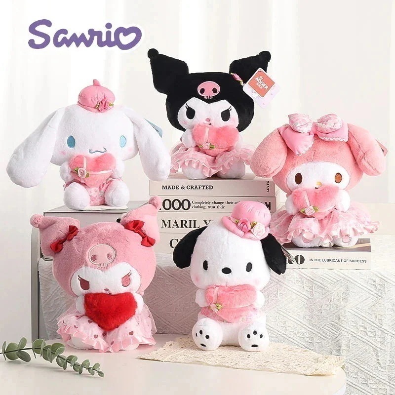 ２点で13o円OFF！【最安値挑戦】プレゼント抱き枕 キャラクターシナモロールポムポムプリンポチャッコクロミちゃんマイメロディ ギフト かわいい ぬいぐるみ 人形 キティ 25cm ぬいぐるみ bag 5,020円