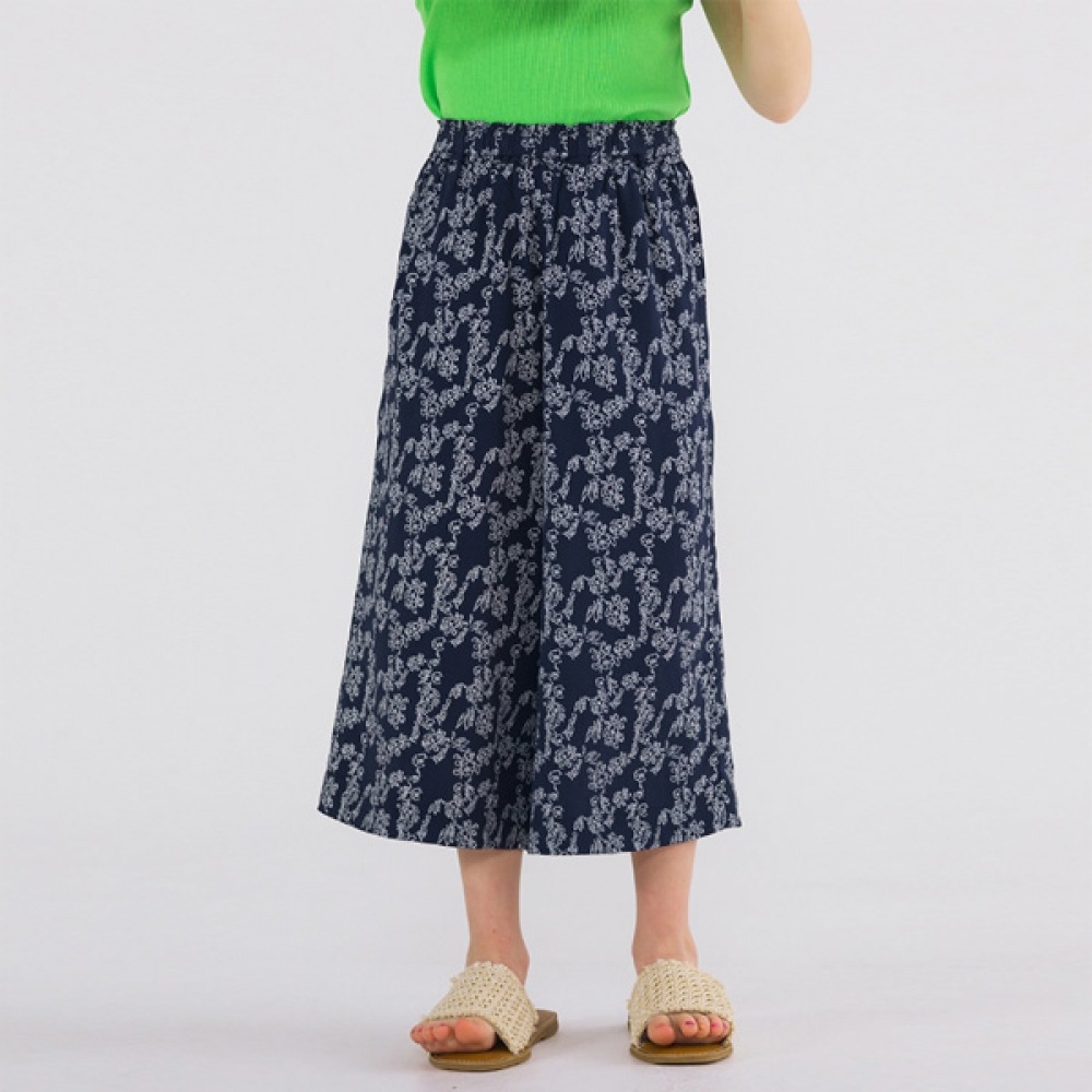 [アイラブJ] リップルワイドパンツ JWUPT09