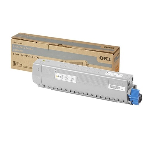OKI [TC-C3BY2] トナーカートリッジ イエロー(大)(C844dnw/835dnwt/8