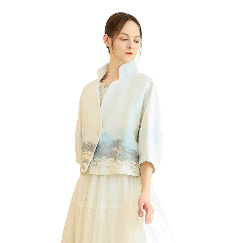 READ_ME 立体袖と繊細プリーツが映える上品ブラウスB90603109