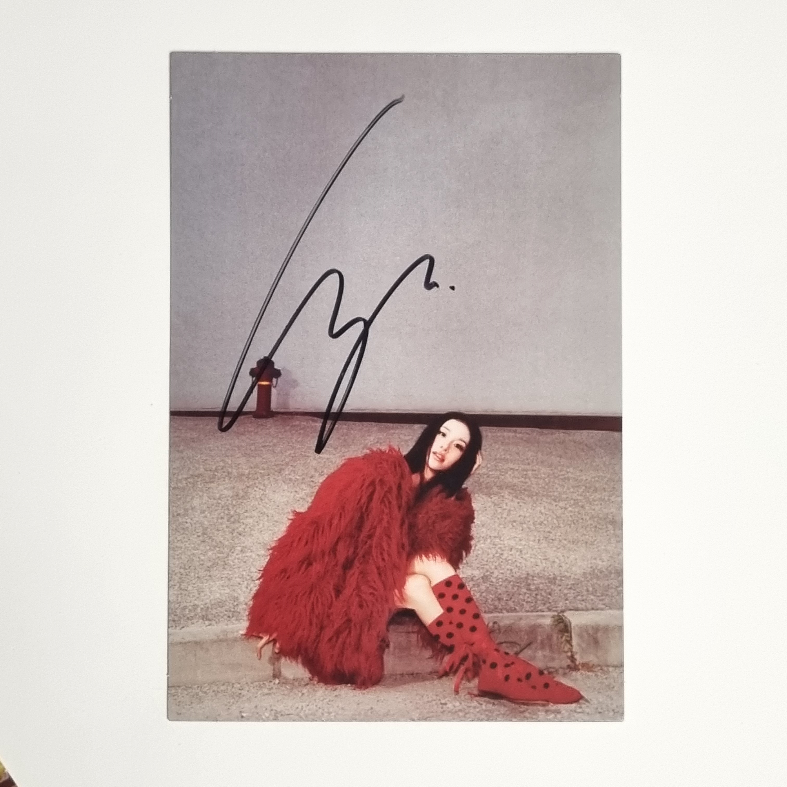 Twice14th Mini Album Strategy Autographed Postcard - Chaeyoung 公式