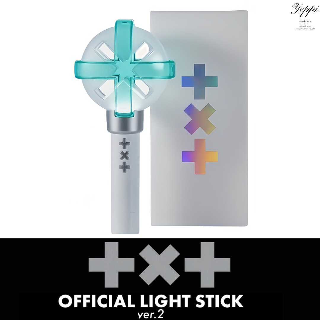 【 当日出発 】TOMORROW X TOGETHER Official Light Stick ver.2 当店特典 TXT 公式ペンライト 応援棒 公式グッズ