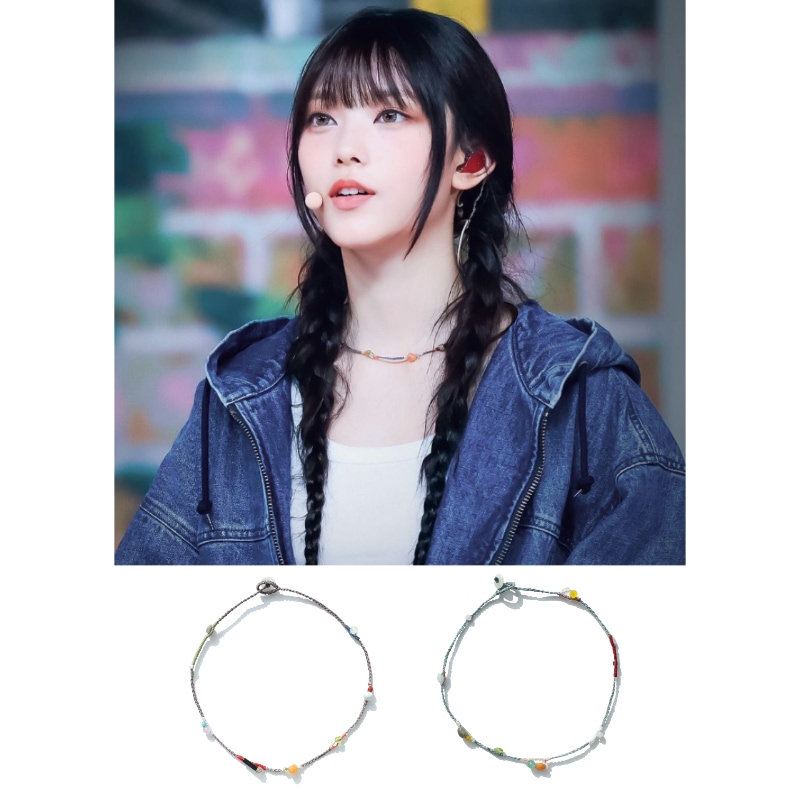 【NewJeansへリン着用】【idusum】neck weave MEMORYネックレス