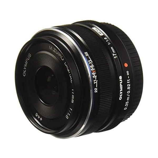 【中古】OLYMPUS 単焦点レンズ M.ZUIKO DIGITAL 17mm F1.8 ブラック