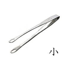 他サイト： ゆうパケット便可能！ 仙武堂 焼肉トング 小 /日本製 国産品 新潟県燕市 ステンレス製 細身 繊細 スタイリッシュ 先丸 菜箸 卓上用 卓上トング 薬味用 パン用 焼肉用 家庭用 業務用 焼肉屋の商品画像