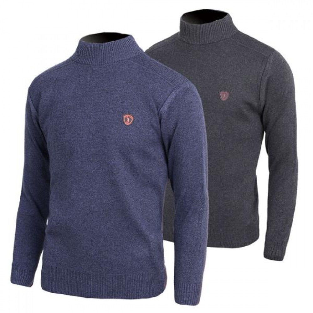 (ノーブルジーンズ) ノーブルジーンズ Q ラウンドゴルフニット