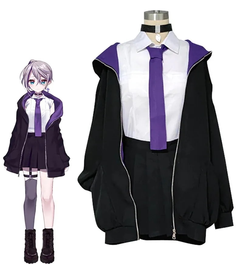 仮装 イベント コスプレ衣装 花芽すみれ Vtuber バーチャルYouTuber スーツ ハロウィン 2023年新作入荷コスプレ30%までに制限